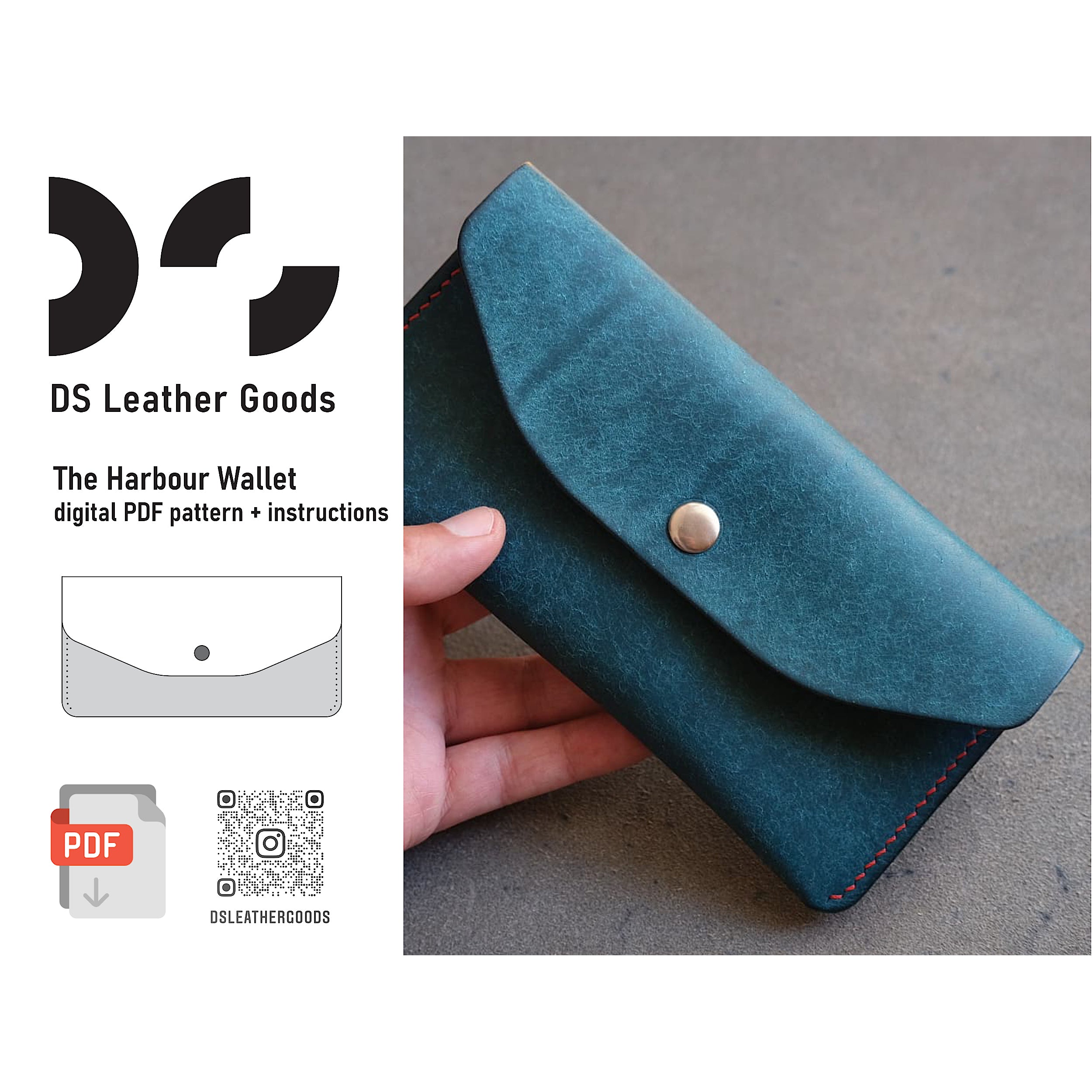 THE HARBOUR WALLET DS LEATHERGOODS a leatherstore