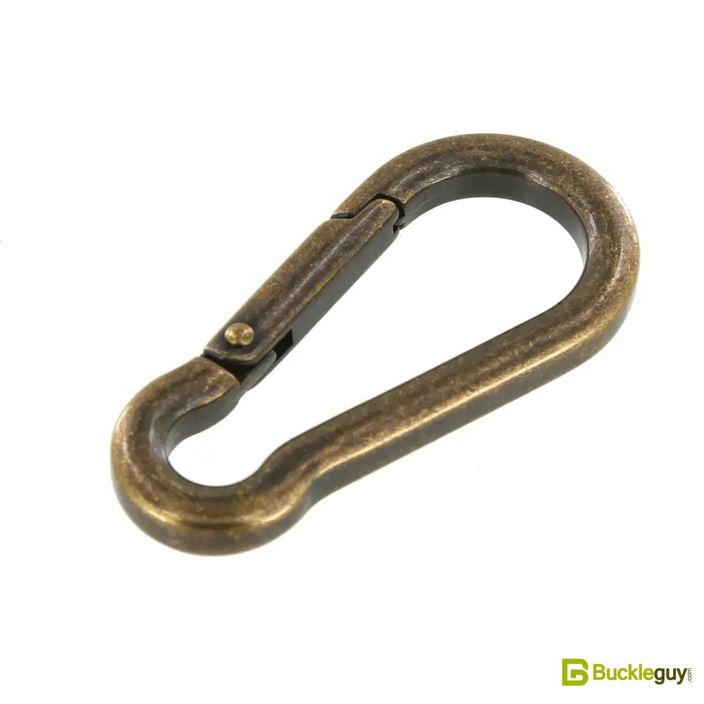 B9757 Carabiner, Solid Brass-LL – a leatherstore