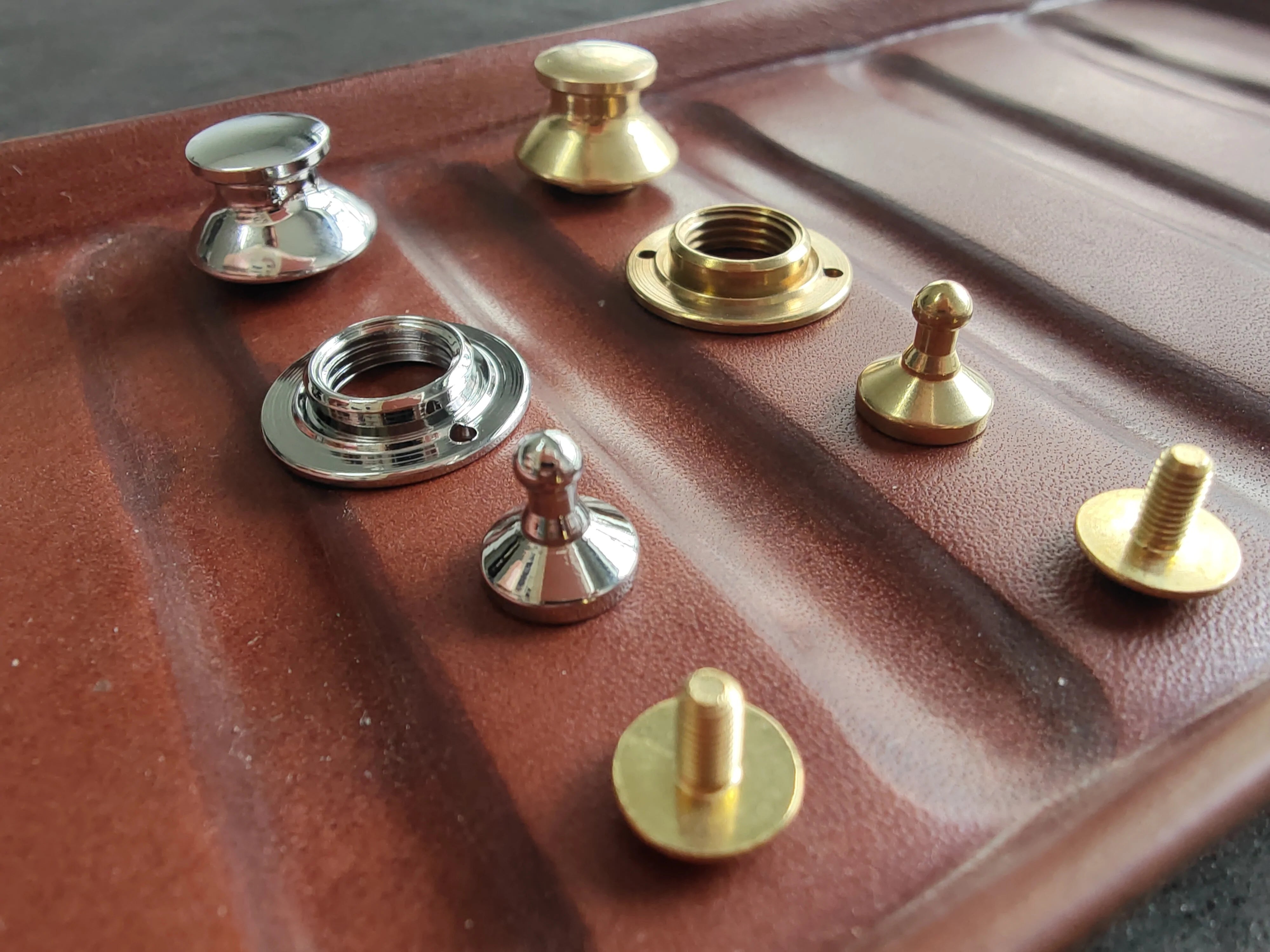 Brass Snap Closures - Crimson Hides – a leatherstore