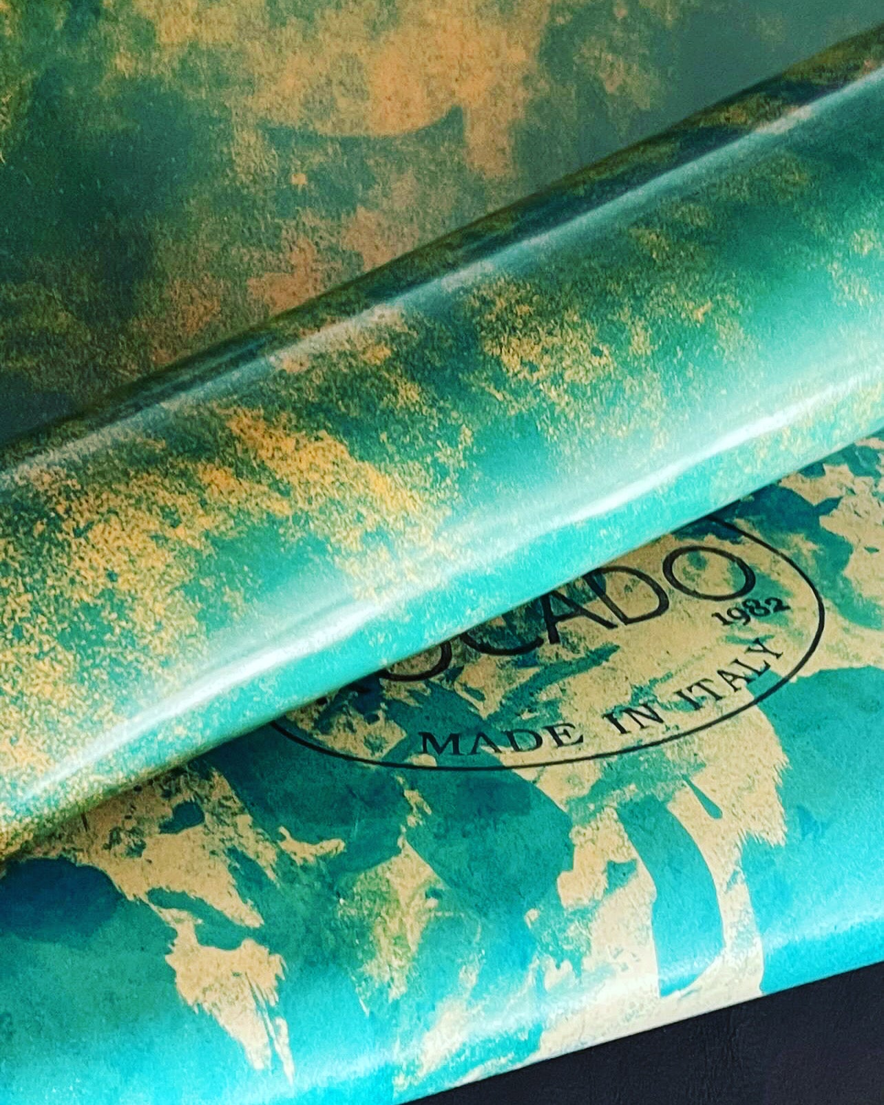 TEAL Marbled Shell Cordovan- ROCADO – a leatherstore