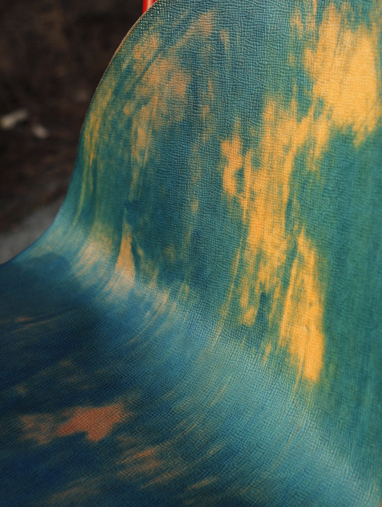 Exclusive Hatch Teal Marbled Shell Cordovan - ROCADO – a leatherstore