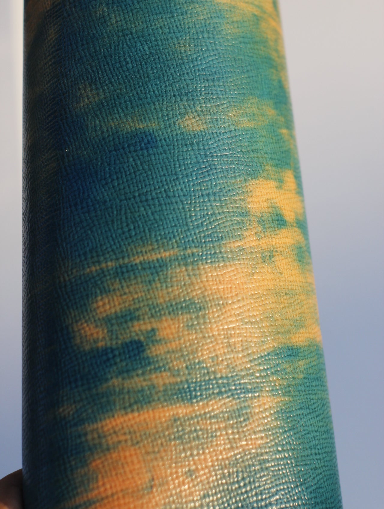 Exclusive Hatch Teal Marbled Shell Cordovan - ROCADO – a leatherstore